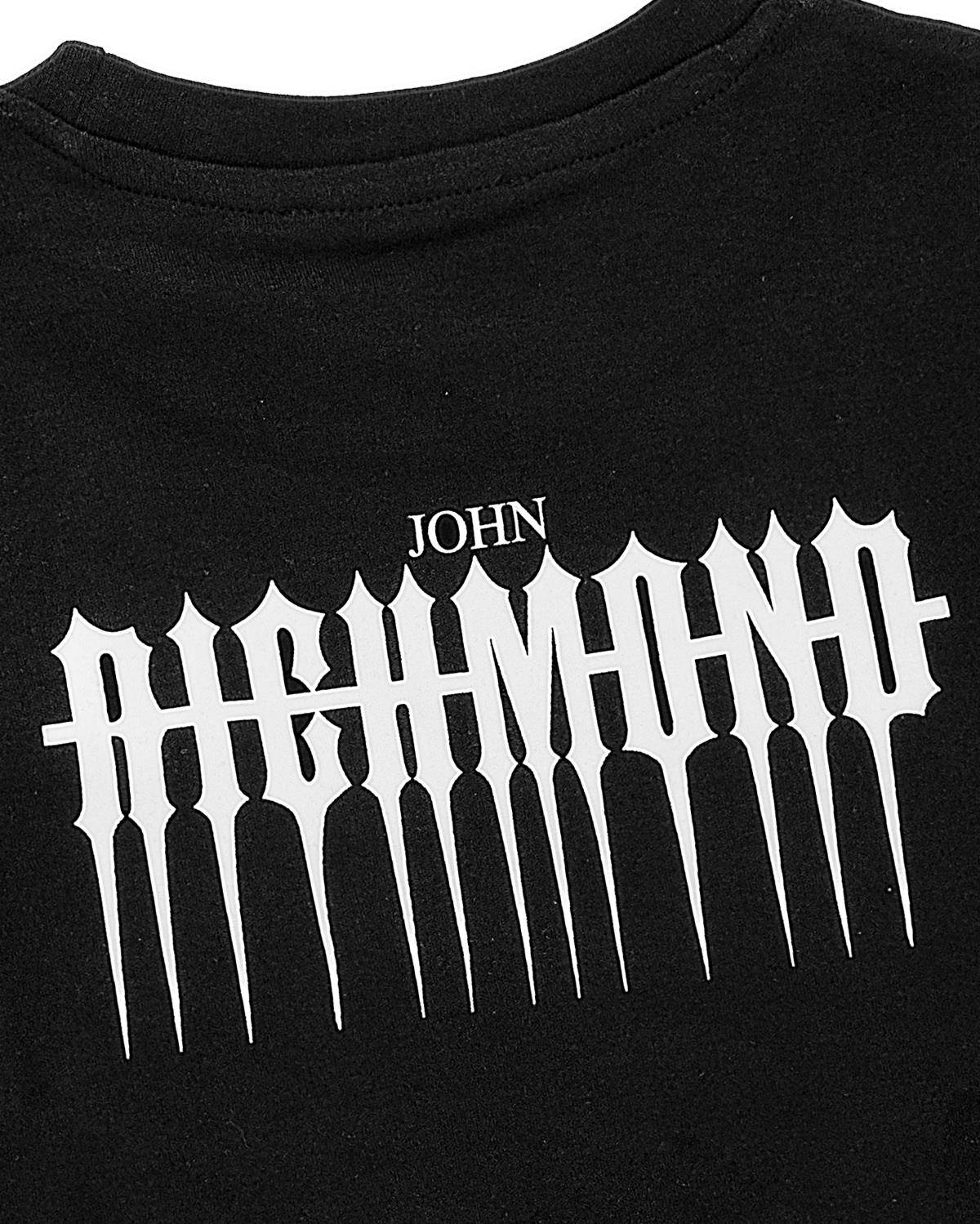 T-SHIRT JOHN RICHMOND RBA24023TS BLACK-2