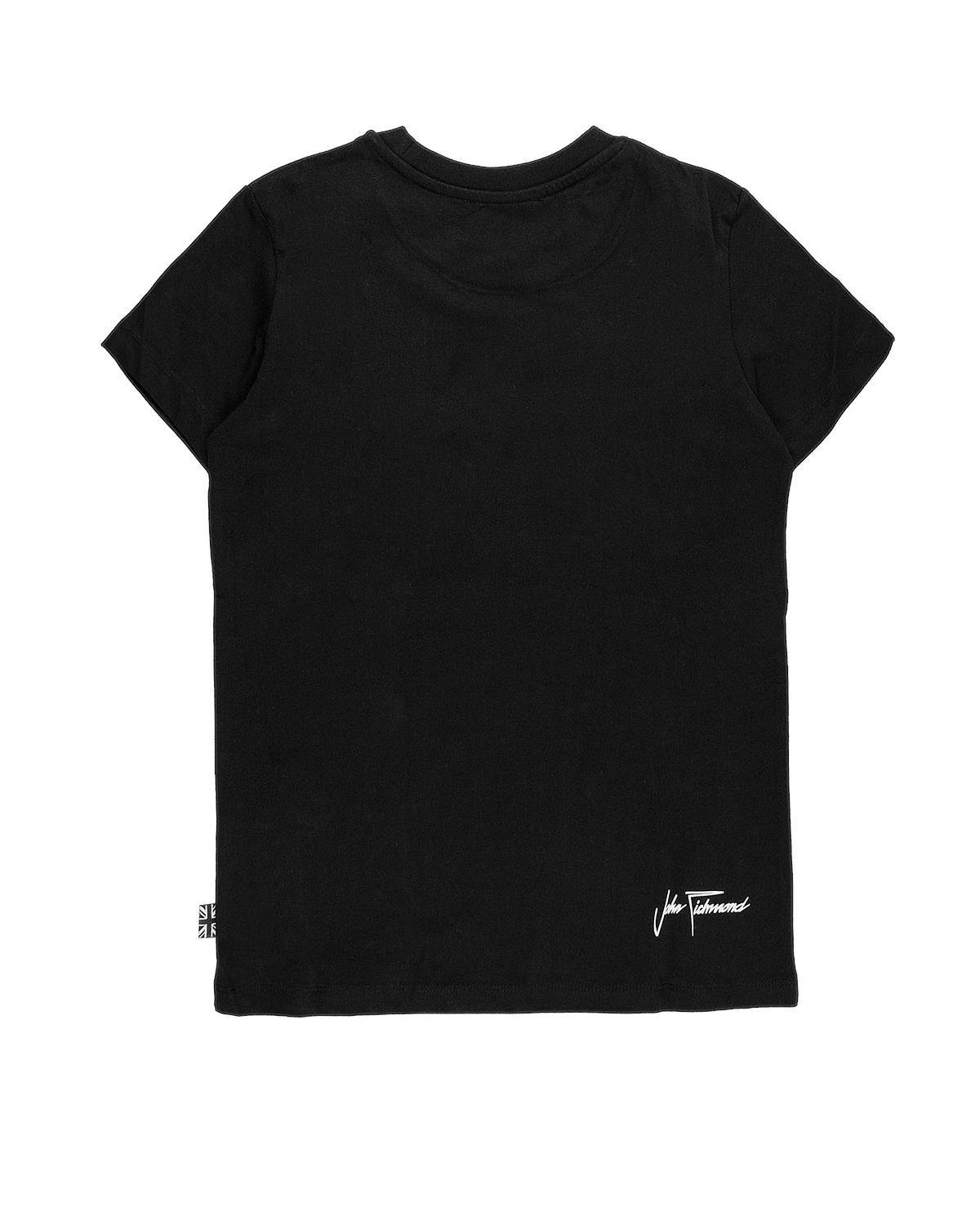 T-SHIRT JOHN RICHMOND RBA24048TS BLACK-1