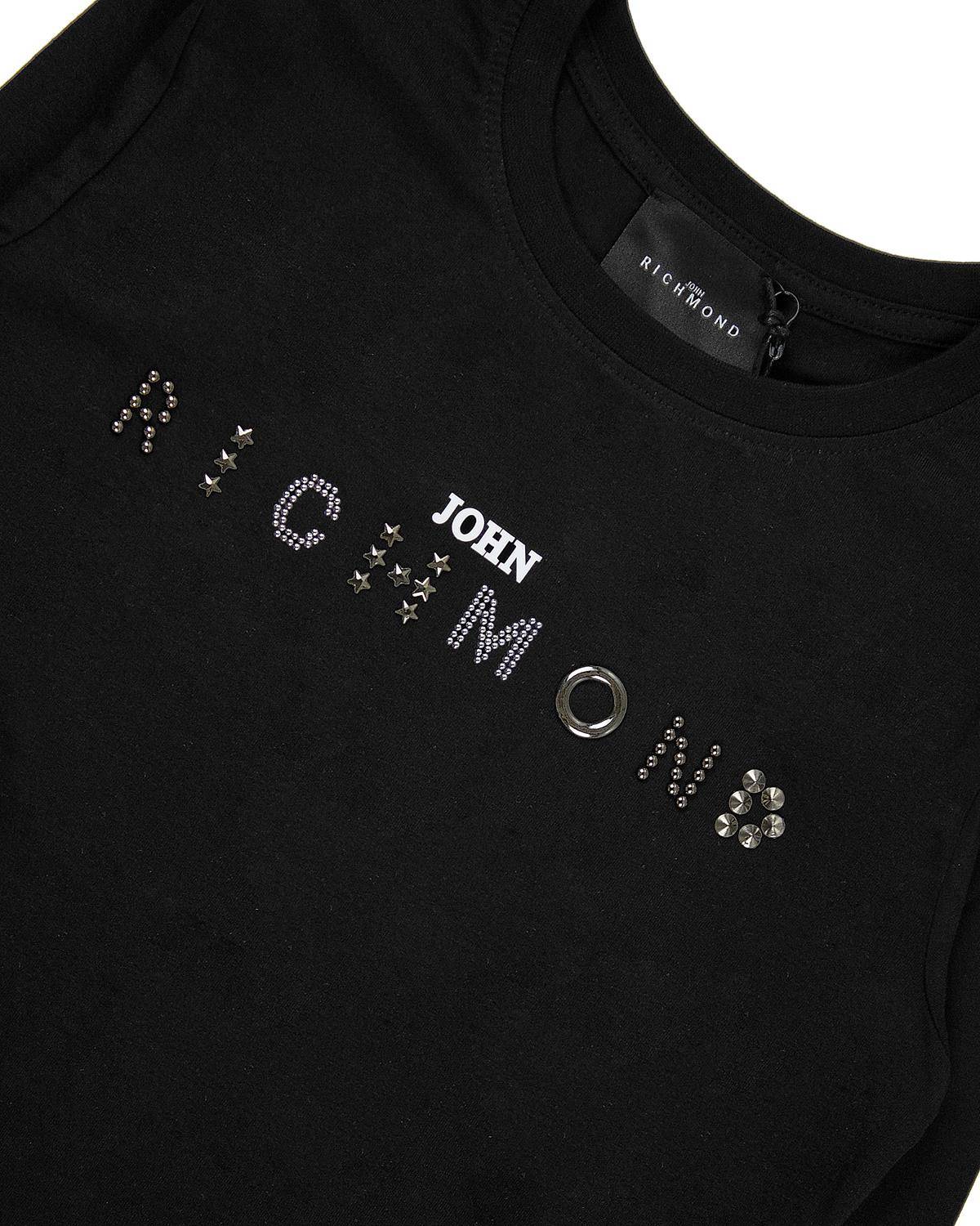 T-SHIRT JOHN RICHMOND RBA24085TS BLACK-1