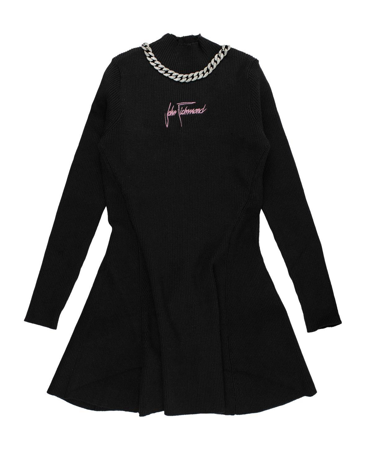 ABITO JOHN RICHMOND RGA24081VE BLACK-0