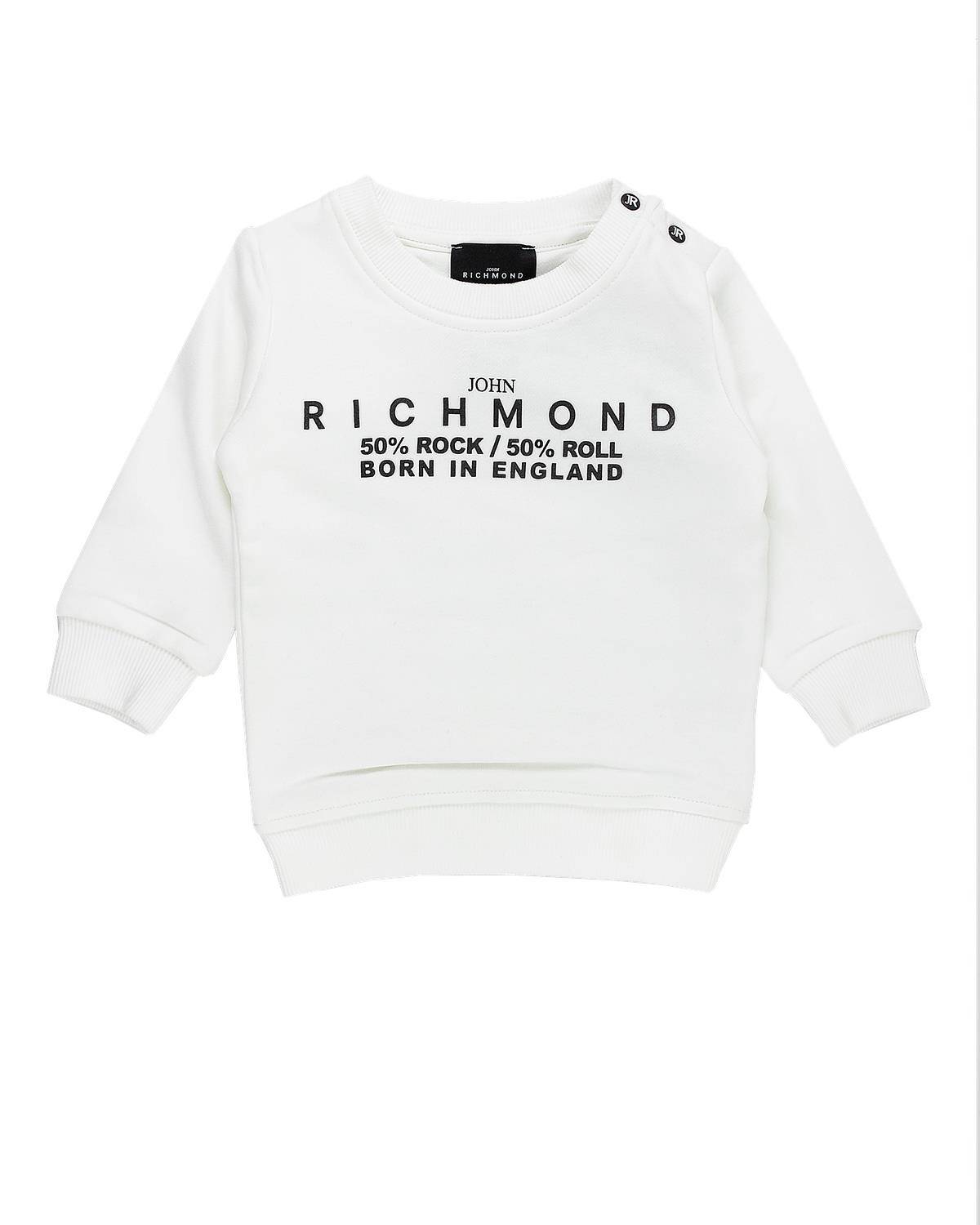 FELPA JOHN RICHMOND RIA24035FE OFF-WHITE-0