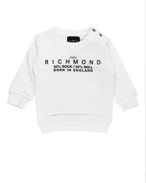 FELPA JOHN RICHMOND RIA24035FE OFF-WHITE