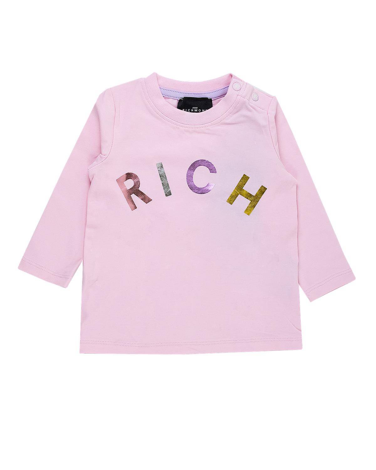 T-SHIRT JOHN RICHMOND RIA24054TS PINK LIGHT-0