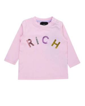 T-SHIRT JOHN RICHMOND RIA24054TS PINK LIGHT