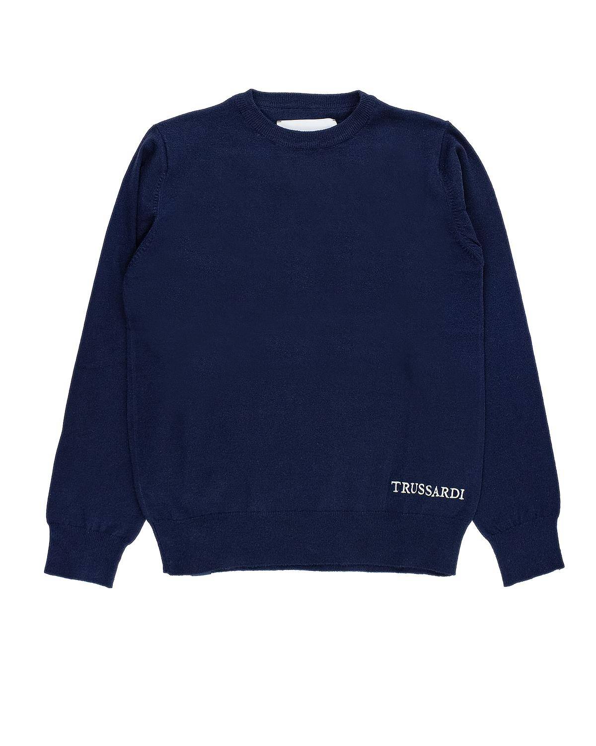 MAGLIA TRUSSARDI TBA24055MA BLUE NAVY-0