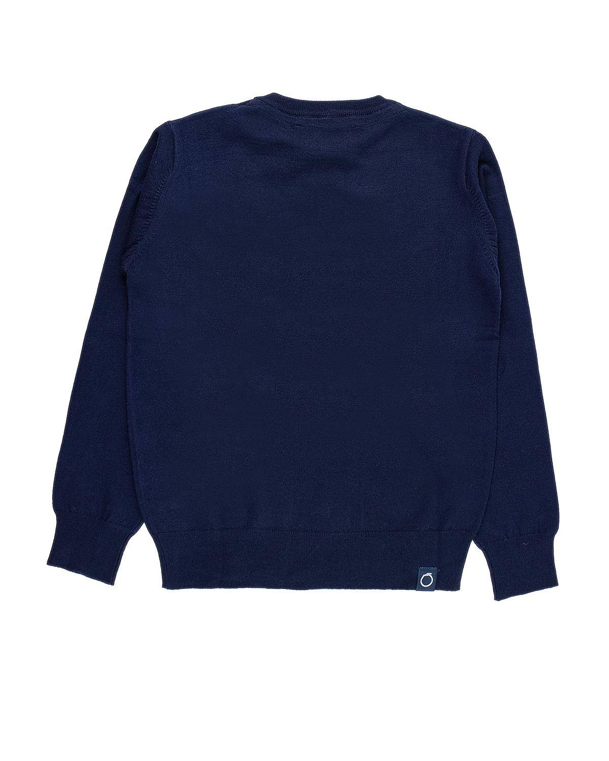 MAGLIA TRUSSARDI TBA24055MA BLUE NAVY-1