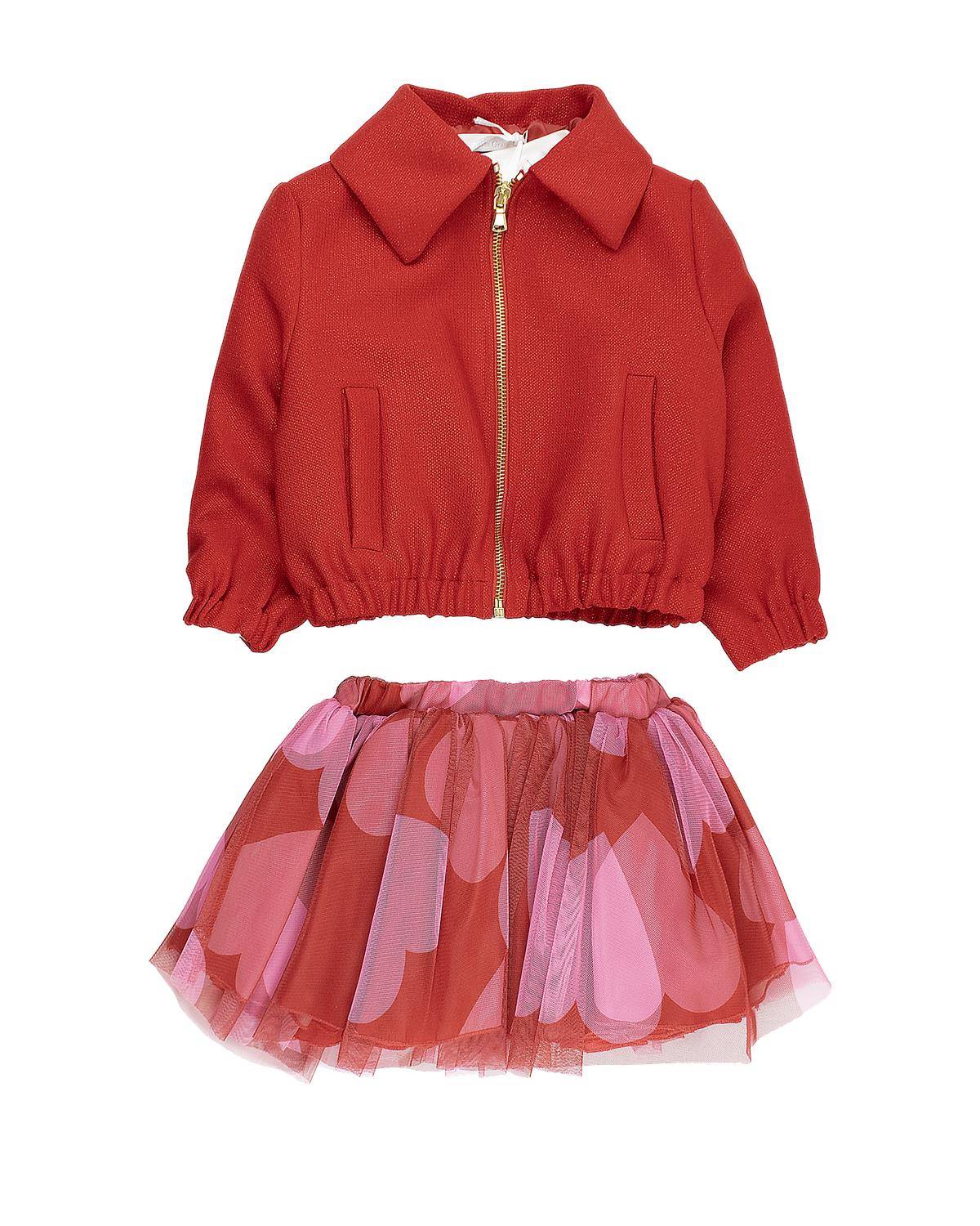 COMPLETO MISS GRANT MG1118 ROSSO-0