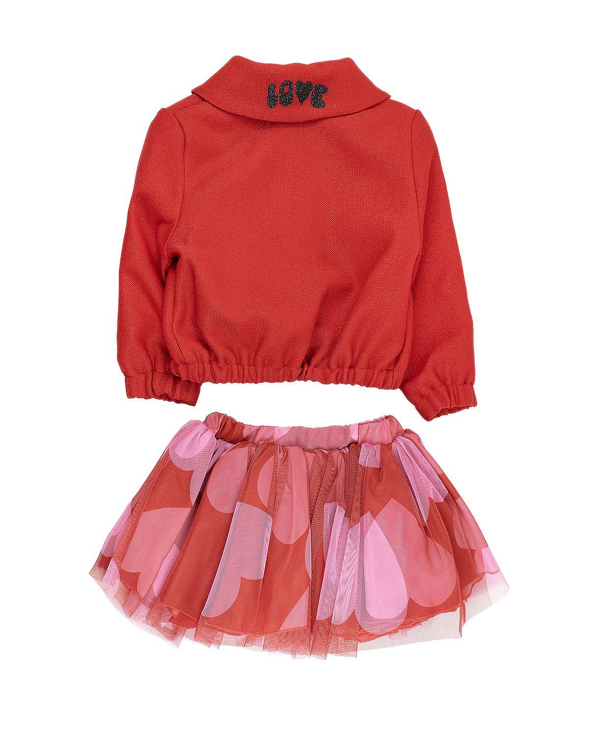 COMPLETO MISS GRANT MG1118 ROSSO-1