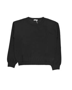 MAGLIA LULÙ LL0743 NERO
