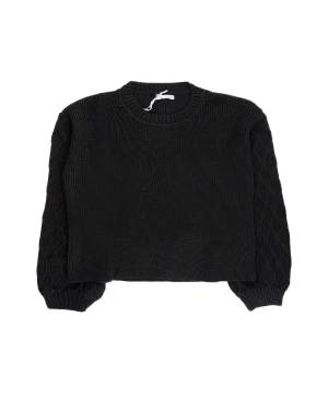 MAGLIA LULÙ LL2967 NERO