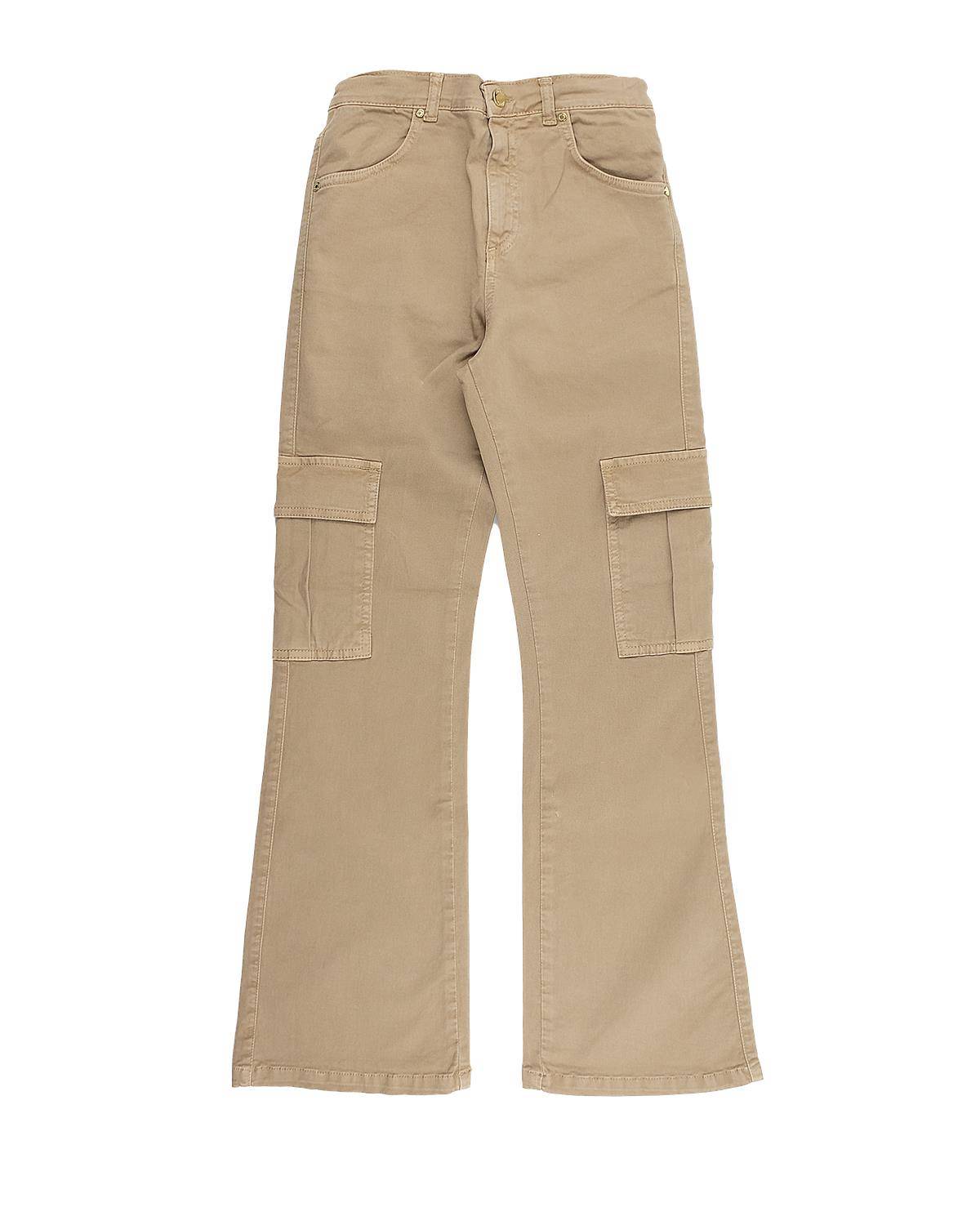 PANTALONE LULÙ LL2996 CAMMELLO-0