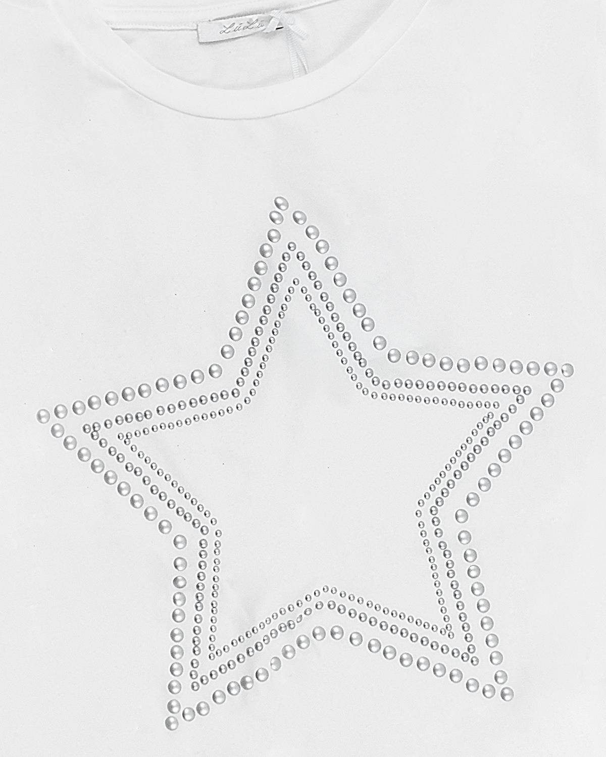 T-SHIRT LULÙ LL3137 LATTE-2