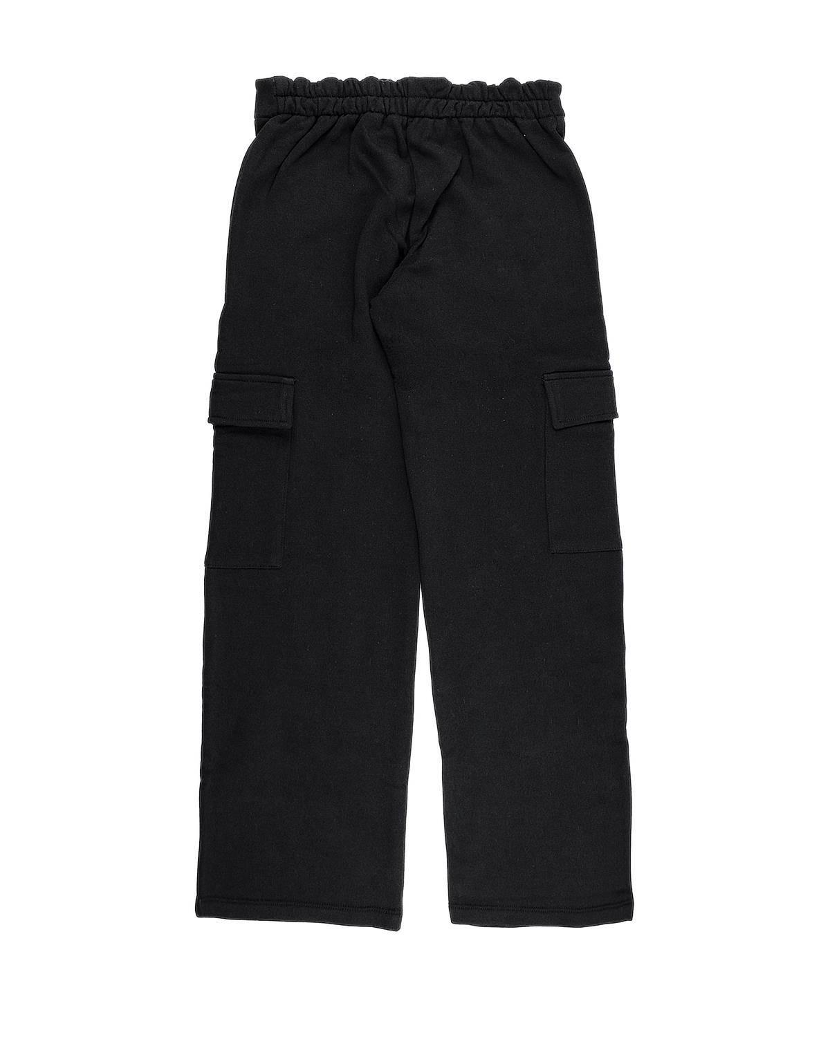 PANTALONE TUTA LULÙ LL3172 NERO-1