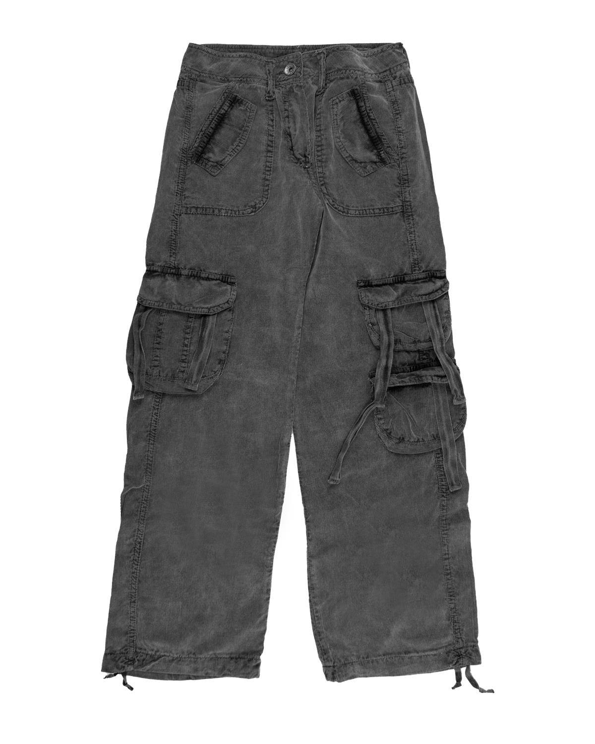 PANTALONE LULÙ LL3212 ASFALTO-0