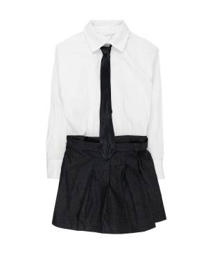 TUTA LULÙ LL3311 LATTE-GRIGIO SCURO