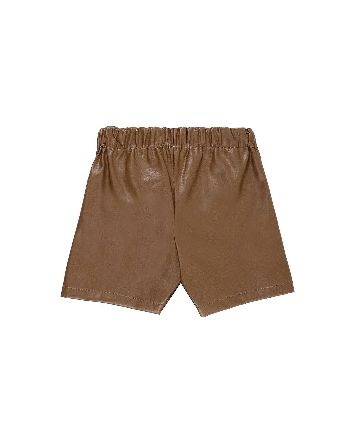 PANTALONCINO MEILISA BAI FL6047 CACAO-1