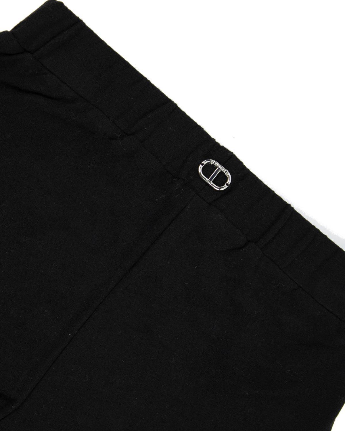 PANTALONE TUTA TWINSET 242GJ2332 NERO-2