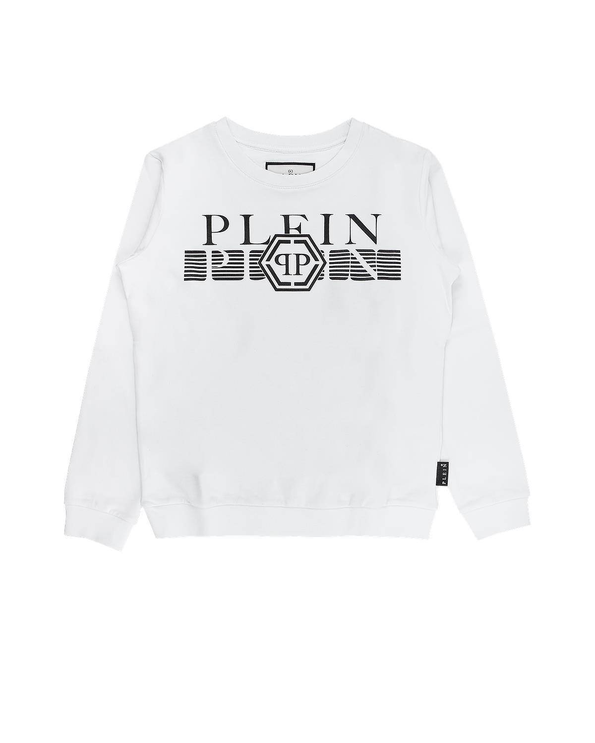 FELPA PHILIPP PLEIN BJO0160 BIANCO-0