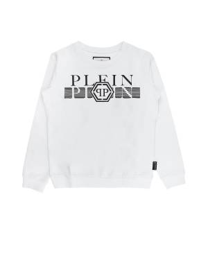 FELPA PHILIPP PLEIN BJO0160 BIANCO