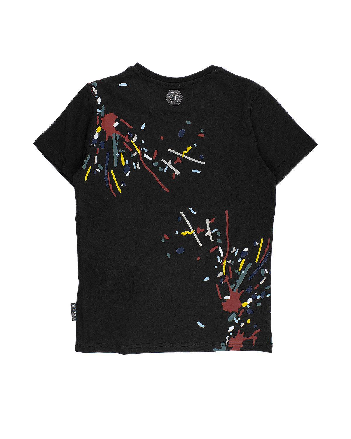 T-SHIRT PHILIPP PLEIN BTK1276 NERO-1