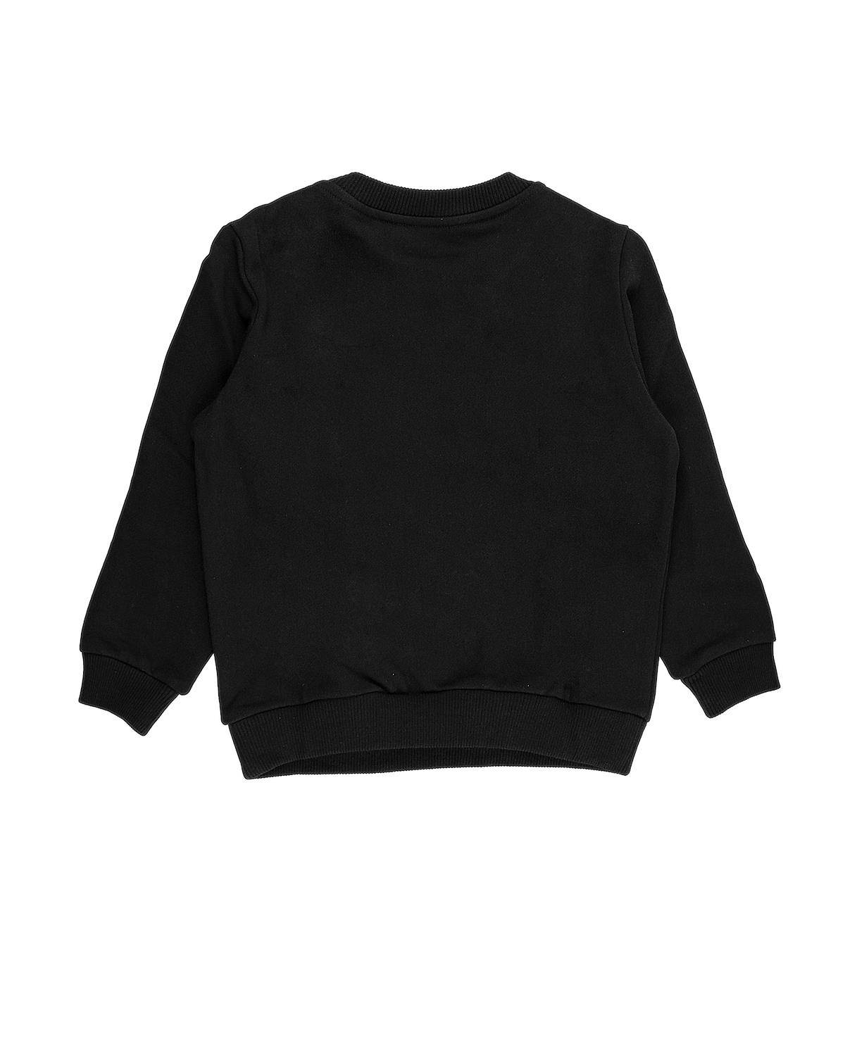 FELPA BALMAIN BV4B10 NERO ORO-1