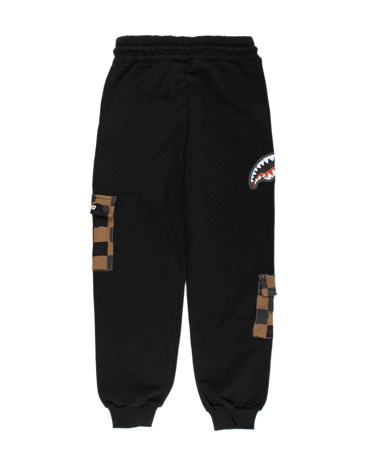 PANTALONE TUTA SPRAYGROUND SPY1152 BLACK BROWN-1