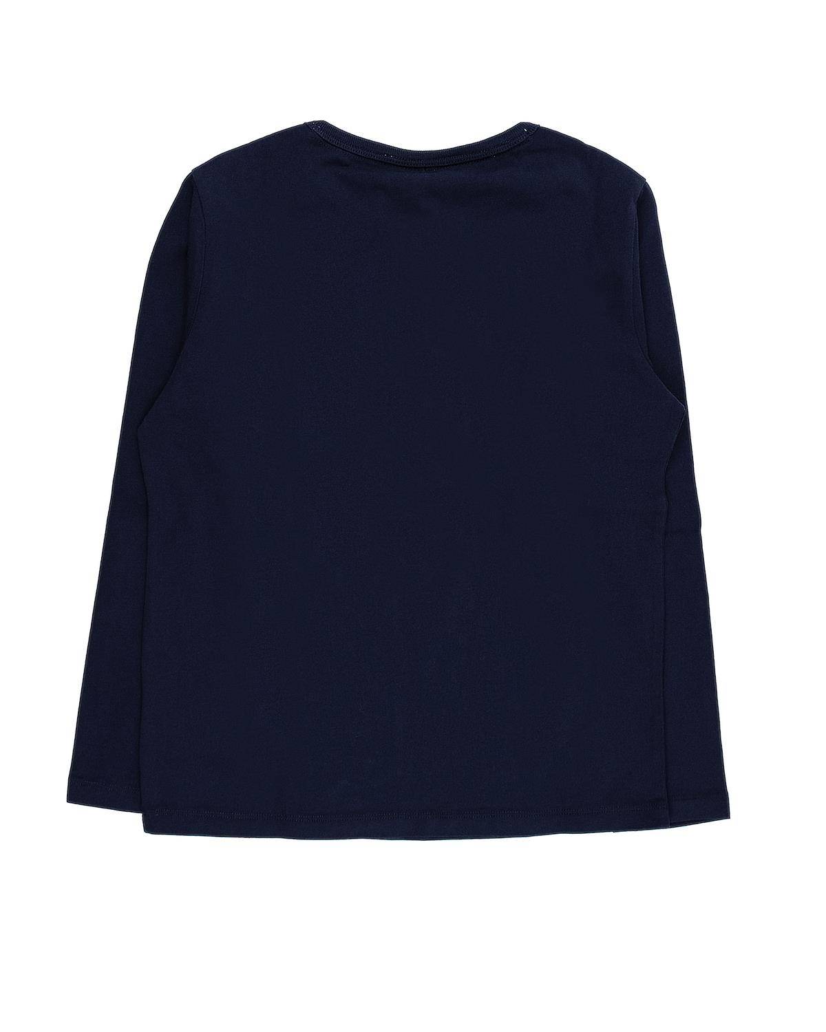 T-SHIRT SUN 68 T44304 BLU NAVY-1