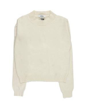 MAGLIA DIXIE NB08230G BIANCO LANA