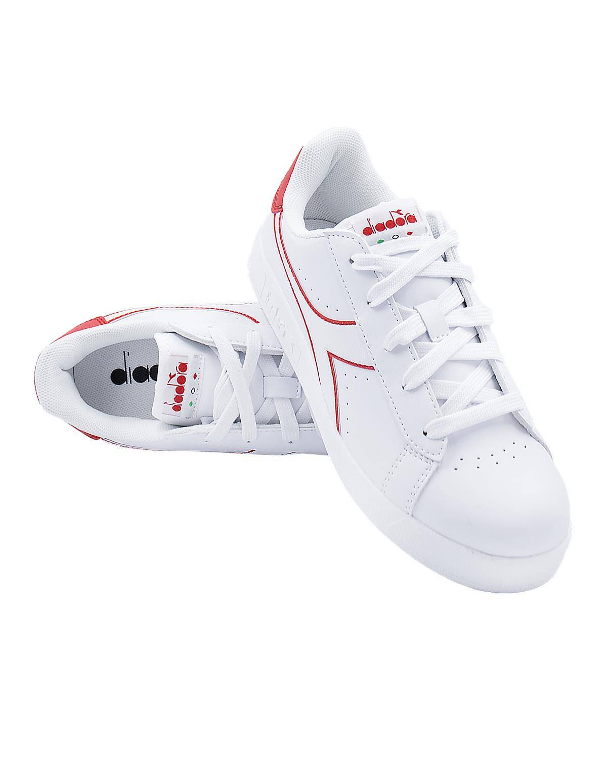 SCARPE DIADORA 101 WHITE/RED-1