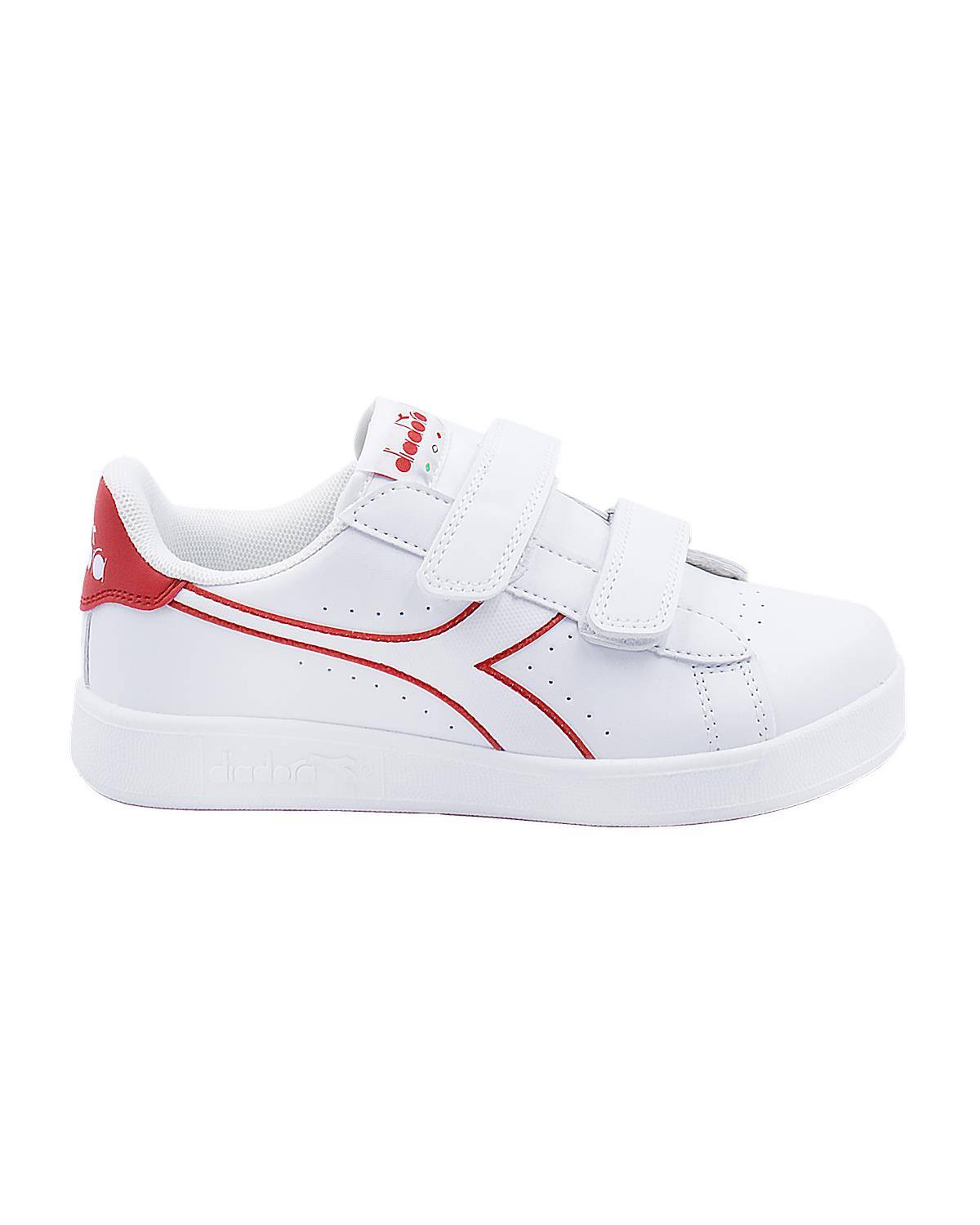 SCARPE DIADORA 101 WHITE/RED-0