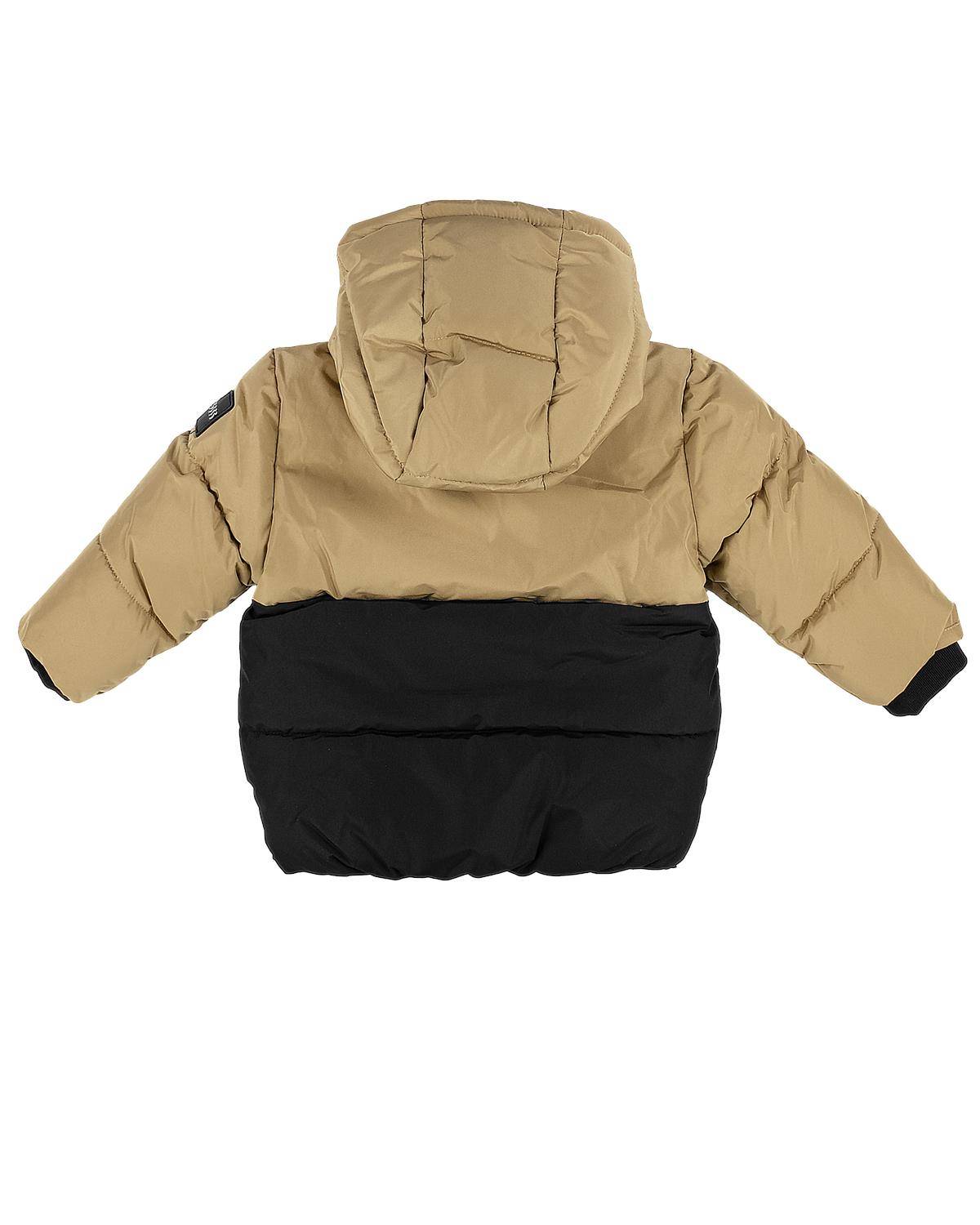 GIUBBOTTO BOSS J51256 BEIGE NERO-1