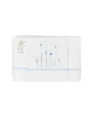 LENZUOLO COCCODÉ C60503 Bianco/Cielo RIC. C