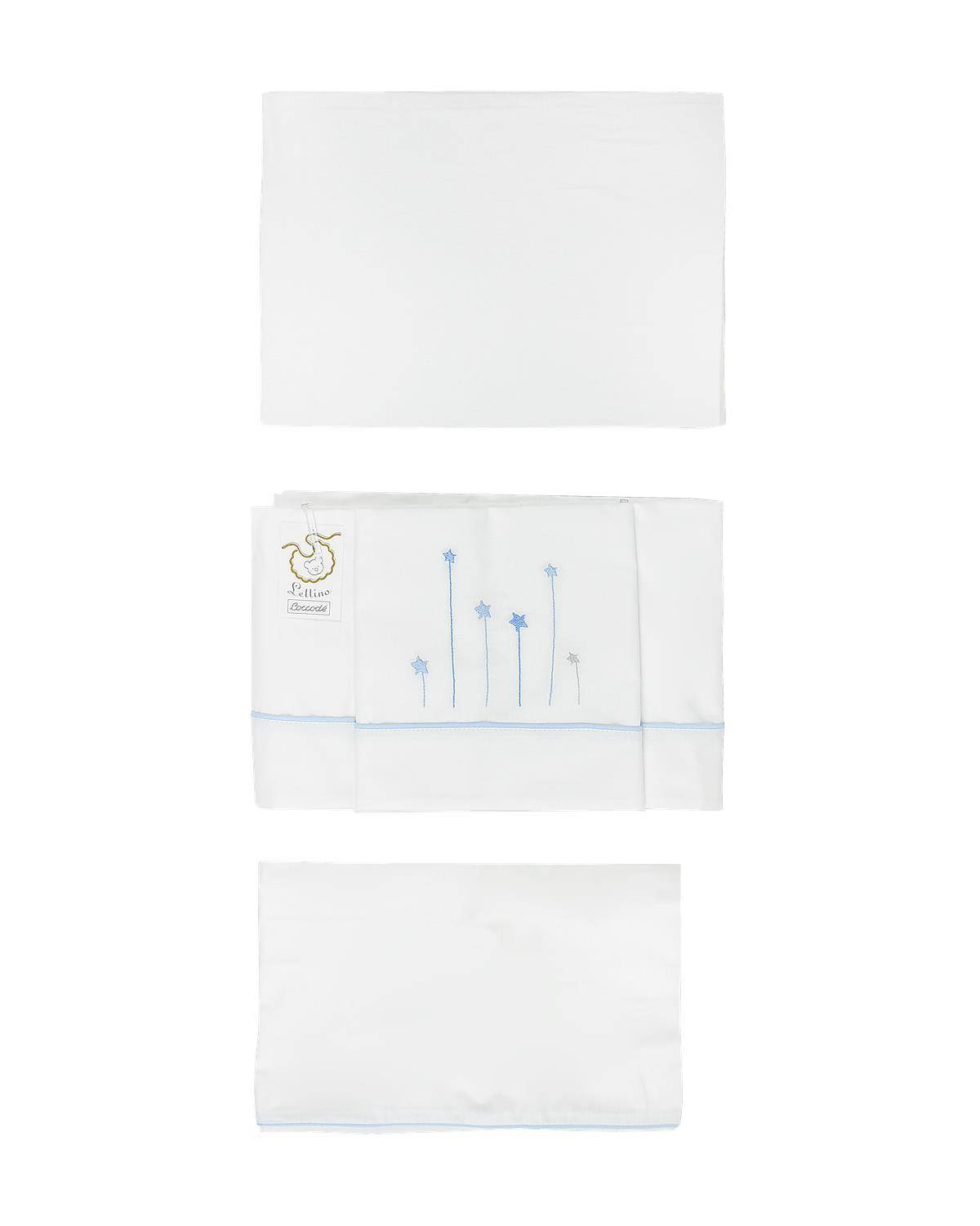 LENZUOLO COCCODÉ C60503 Bianco/Cielo RIC. C-1