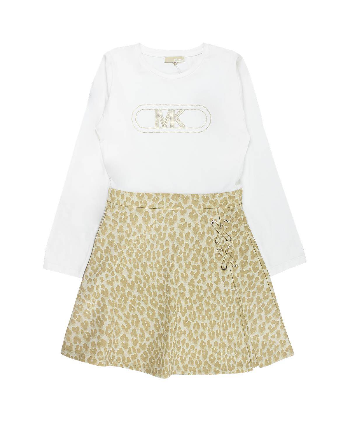 ABITO MICHAEL KORS R30171 BIANCO/BEIGE-0