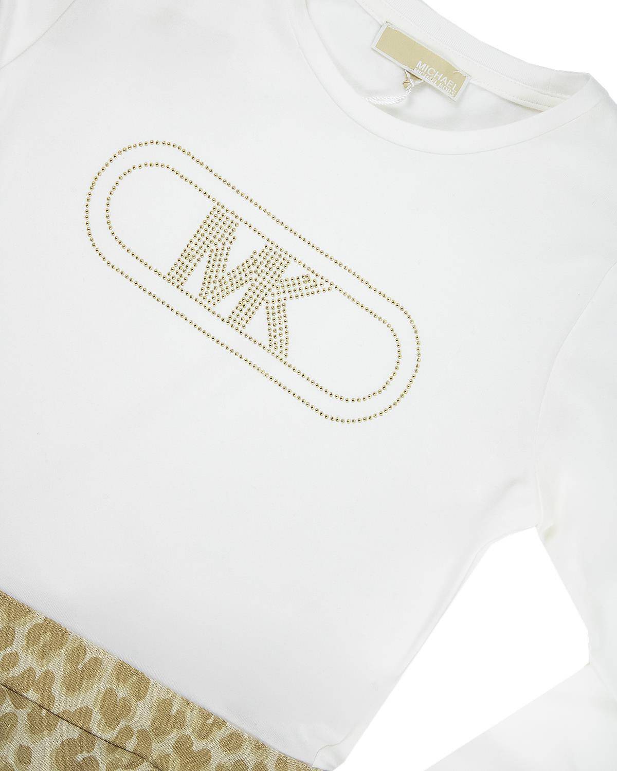 ABITO MICHAEL KORS R30171 BIANCO/BEIGE-2