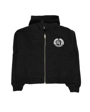 PANTALONE ELISABETTA FRANCHI EGFE047 NERO/AVORIO