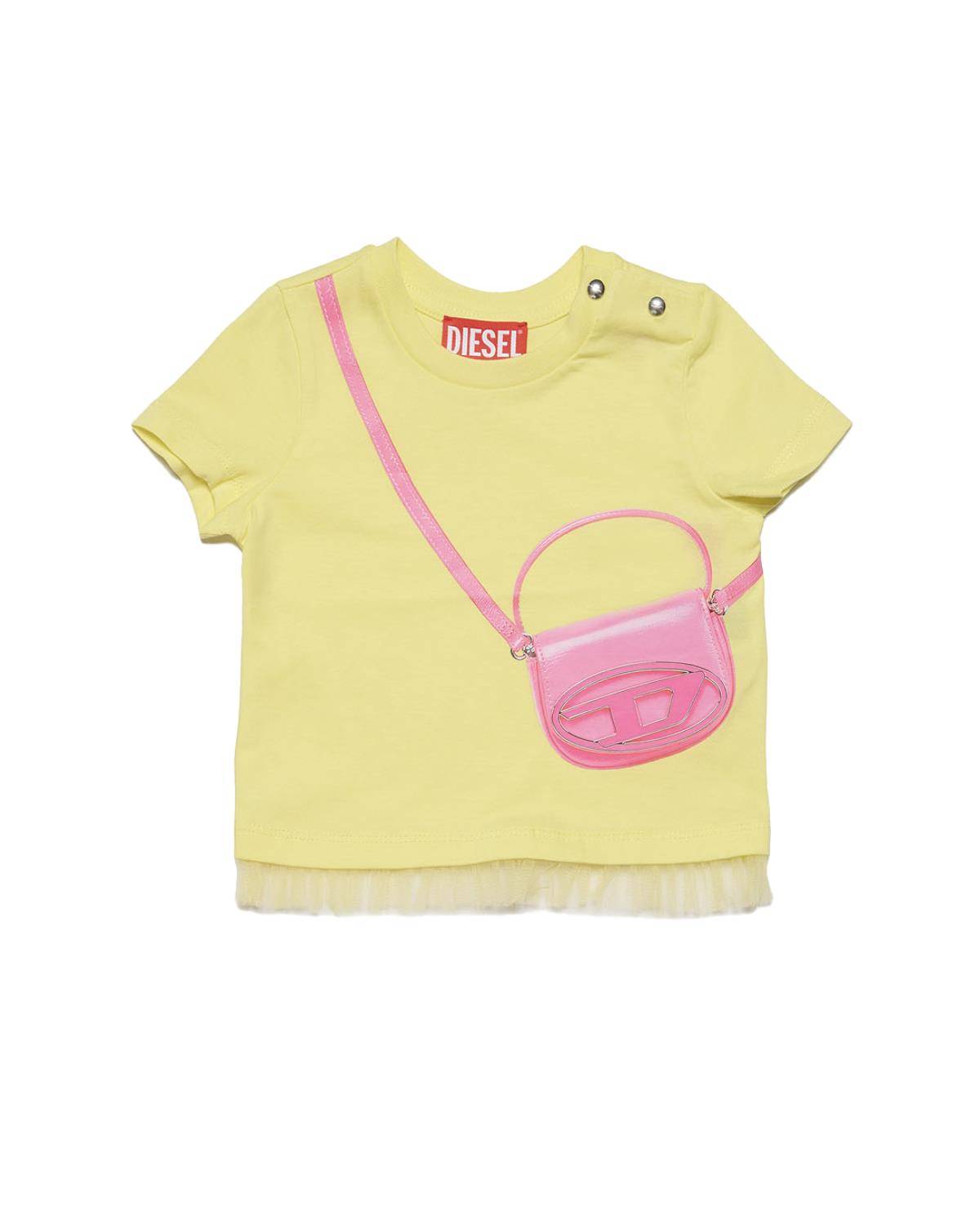 T-SHIRT DIESEL K00501 CANDY PINK-0
