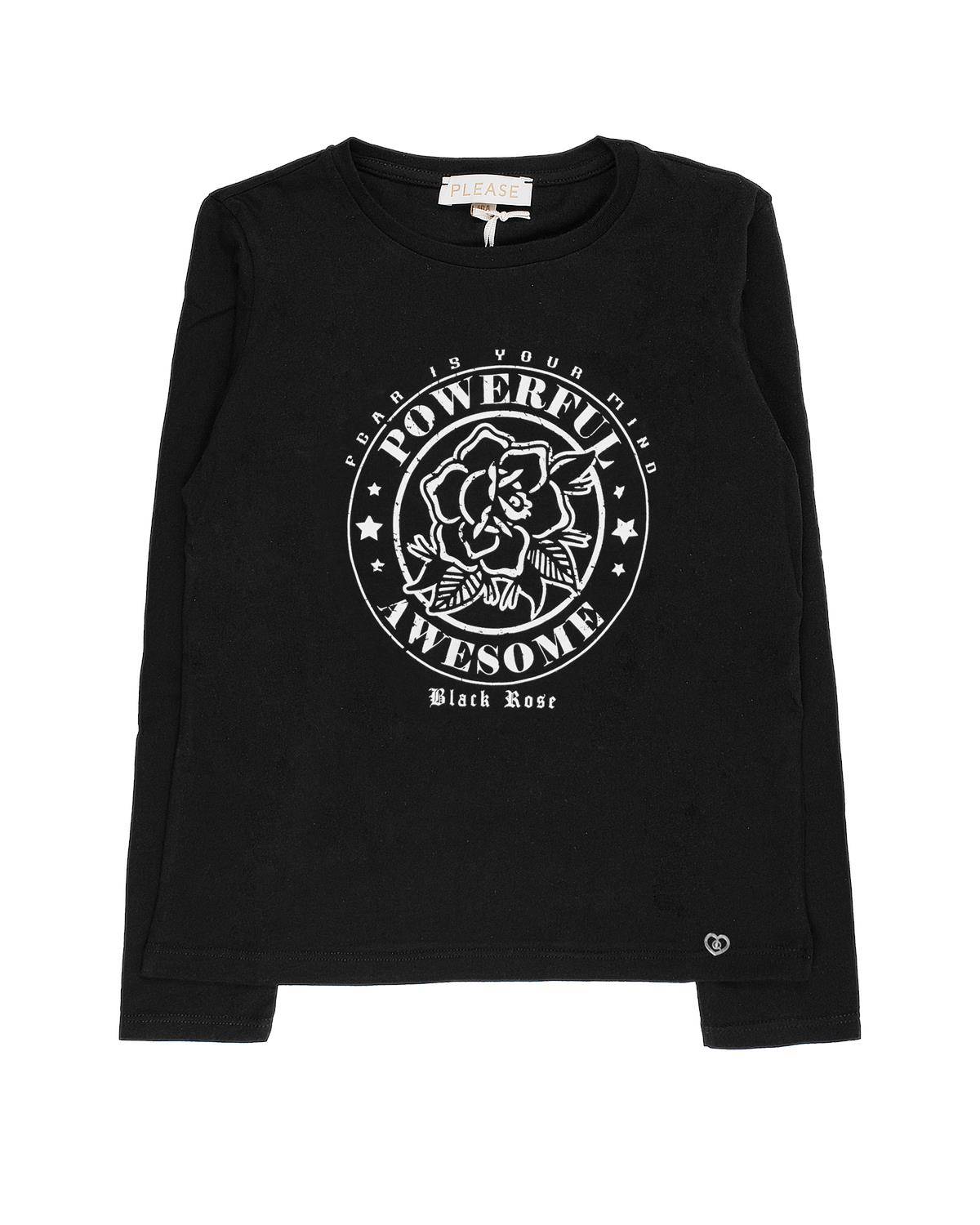 T-SHIRT PLEASE ML60030G NERO-0