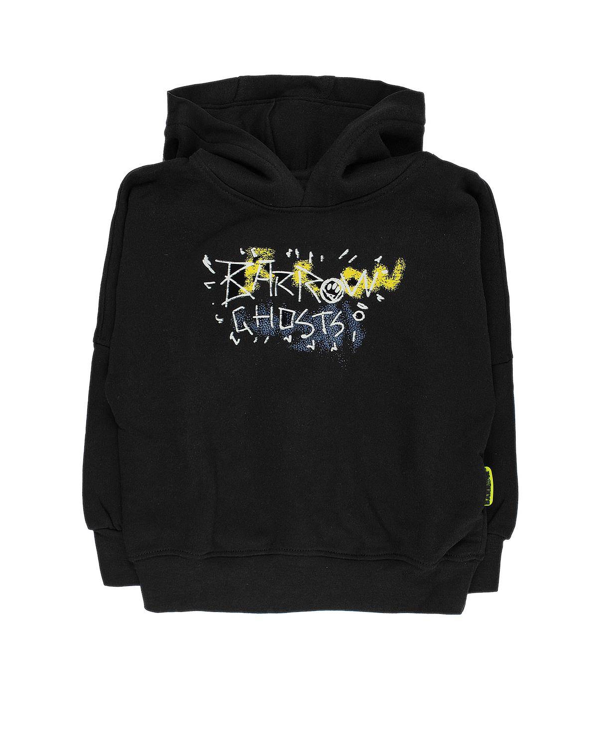 FELPA BARROW F4BKJUHS056 NERO/BLACK-0