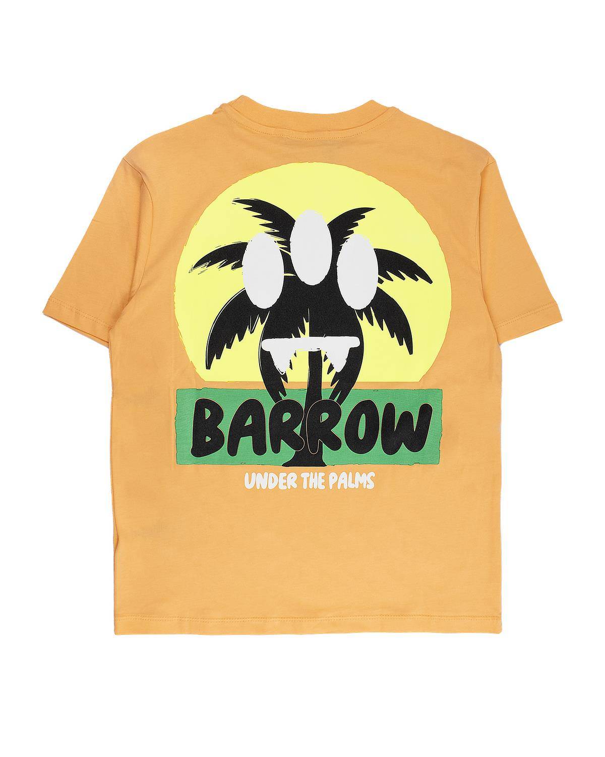T-SHIRT BARROW S5BKJUTH207 PAPAYA-1