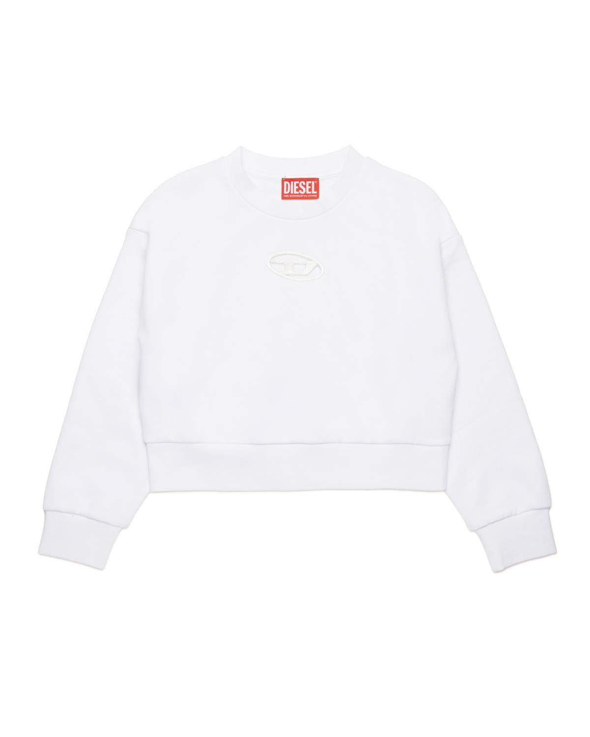 FELPA DIESEL J01826 BIANCO-0