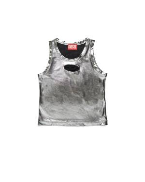 T-SHIRT DIESEL J02178 SILVER METALLIC