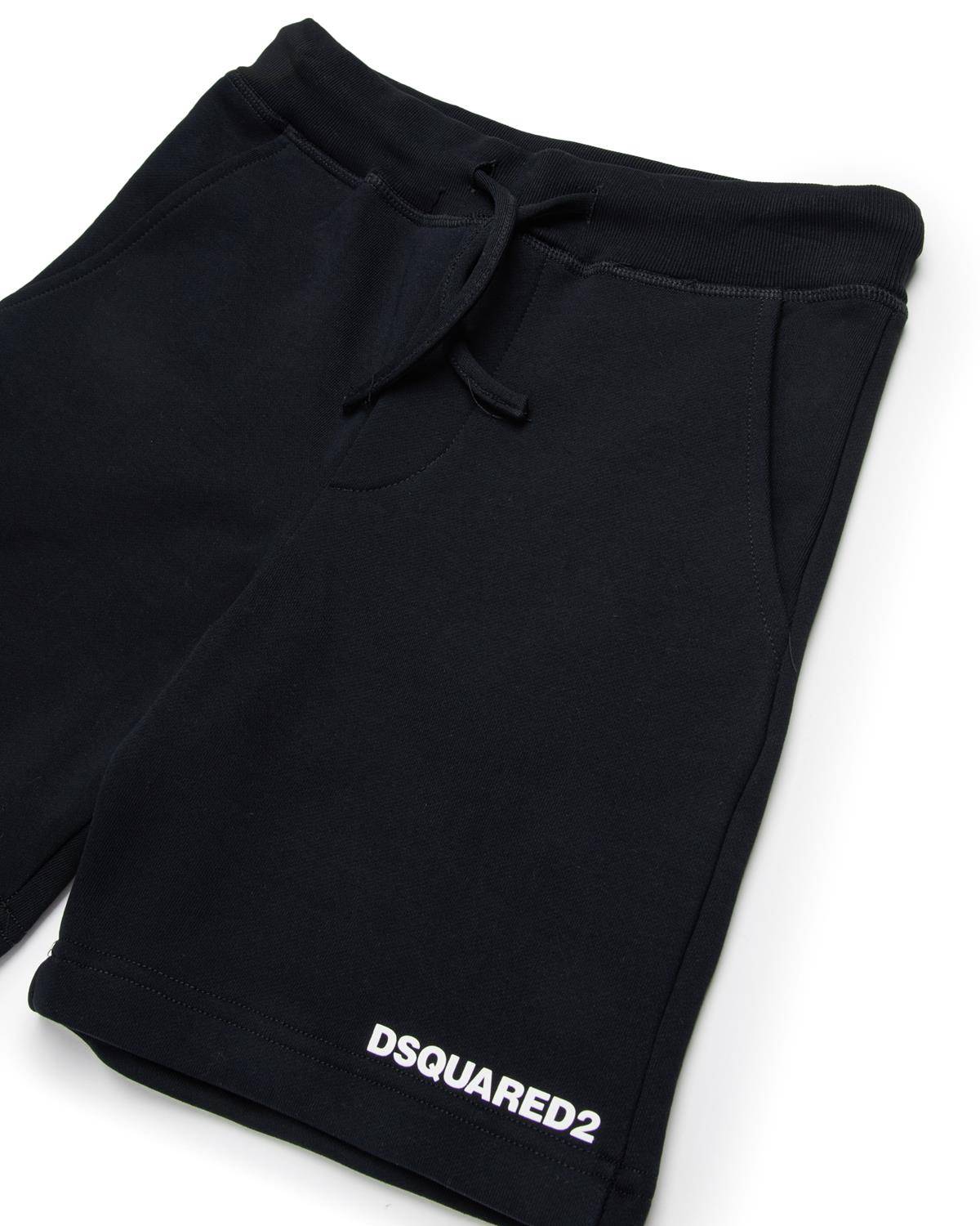 PANTALONCINO DSQUARED2 DQ2738 BLACK-1