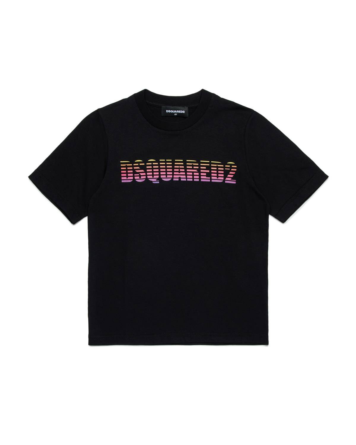 T-SHIRT DSQUARED2 DQ2782 BLACK-0