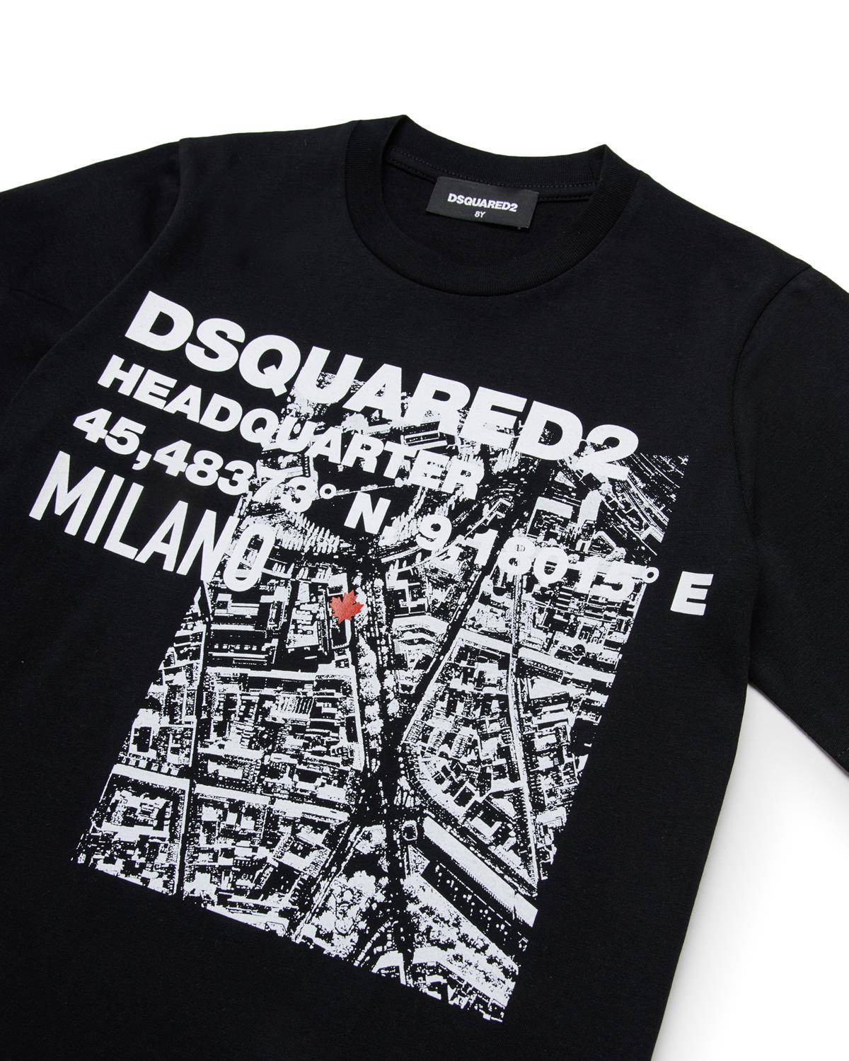 T-SHIRT DSQUARED2 DQ2801 BLACK-1