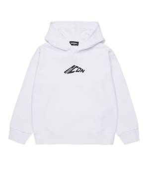 FELPA DSQUARED2 DQ2940 WHITE