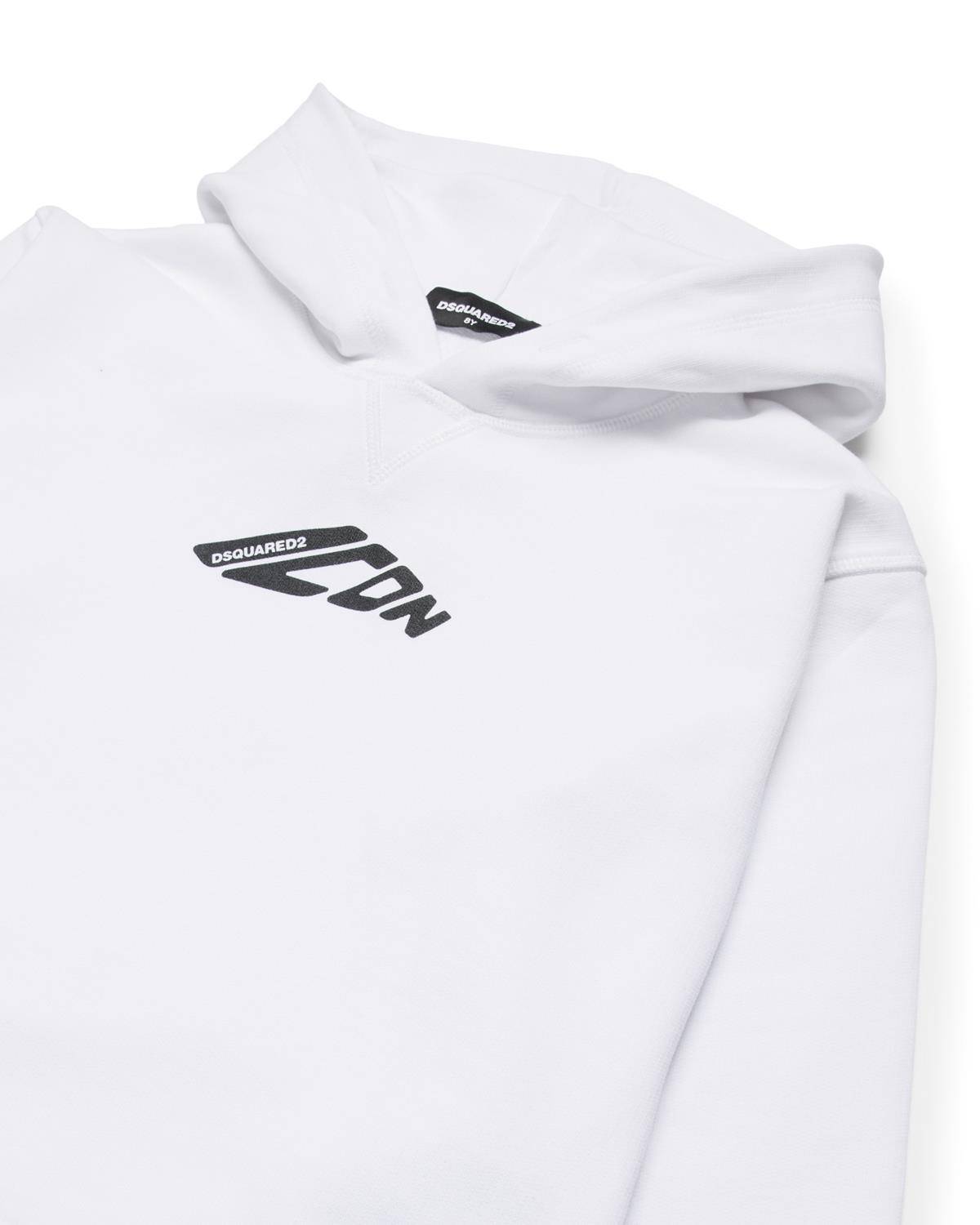 FELPA DSQUARED2 DQ2940 WHITE-1