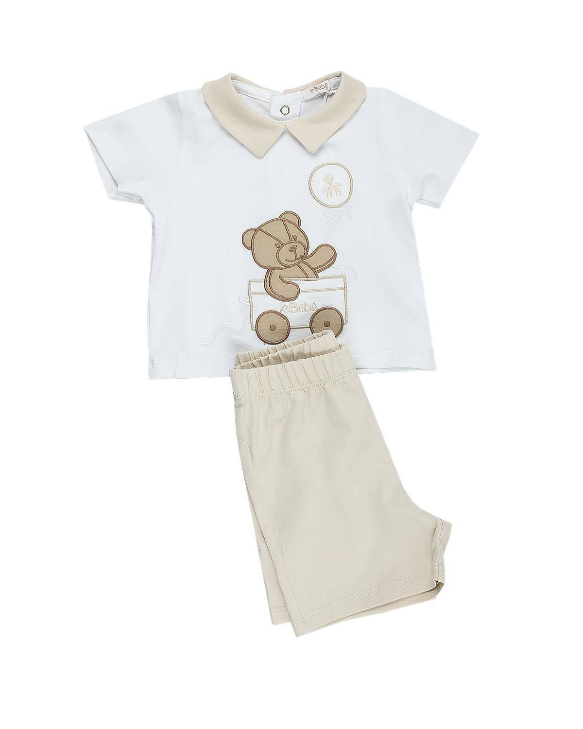 TUTINA LE BEBÉ LBB4863 BIANCO-BEIGE-0