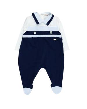 TUTINA LE BEBÉ LBB4875 BIANCO-BLU