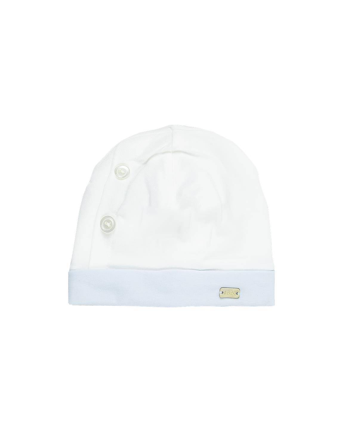 CAPPELLO LE BEBÉ LBB4913 BIANCO-CELESTE-0